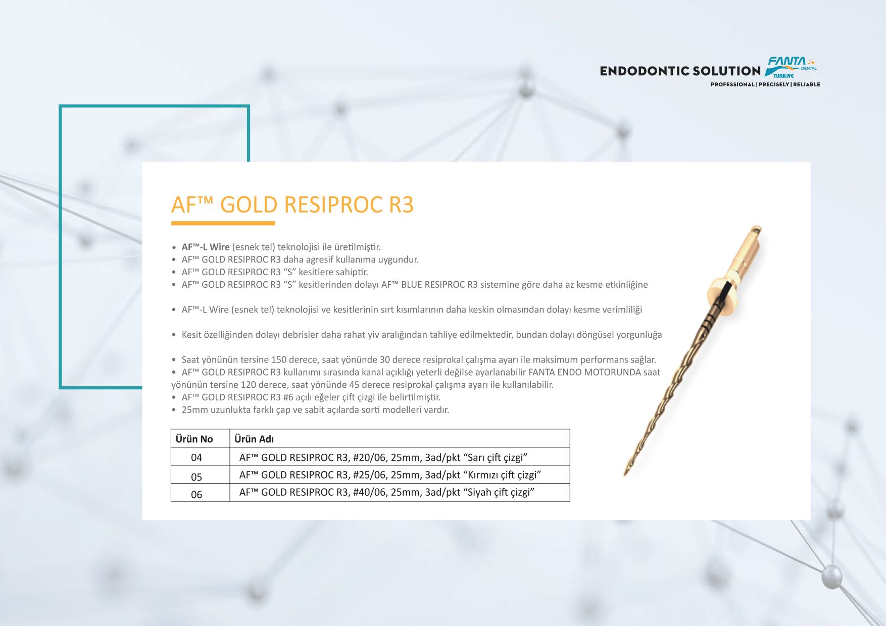 AF GOLD RECİPROC R3